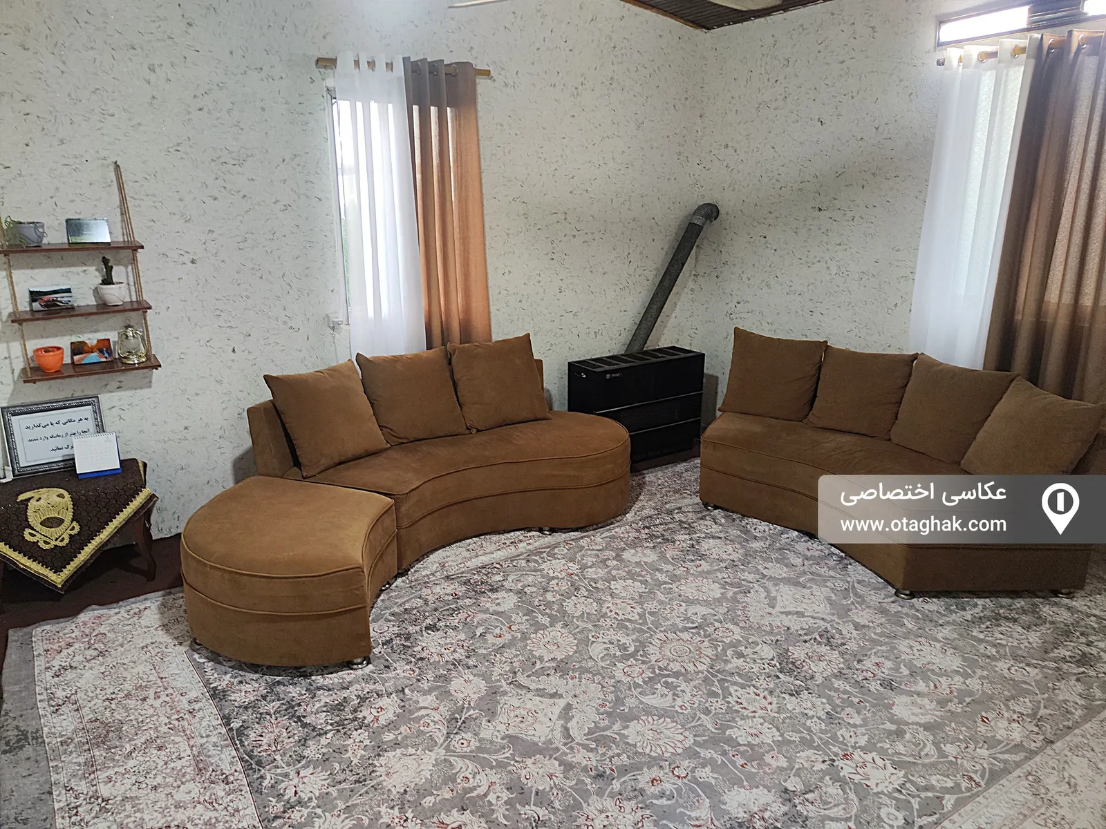 باغ امیری با منظره جنگل و کوهستان