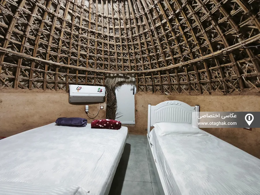 تصویر ۱ - اقامتگاه بومگردی دنج (الهه نمک) در هرمز