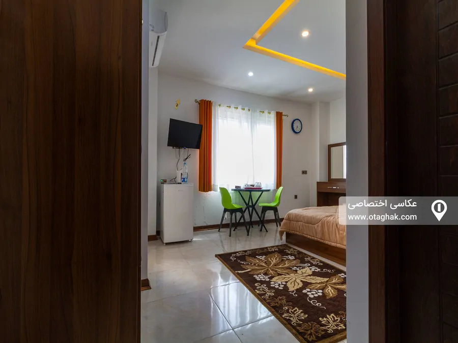 تصویر ۱ - هتل آپارتمان پویا۲۰۳ (۲نفره دبل) در  انزلی