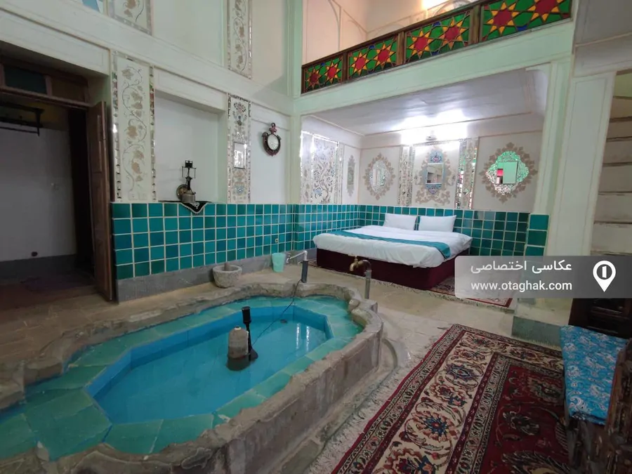 تصویر ۱ - هتل سنتی خان نشین(اتاق حوضخانه) در  اصفهان