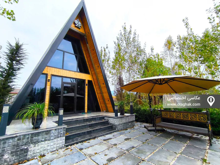 تصویر ۱ - کلبه سوئیسی لاکچری آس در چالوس