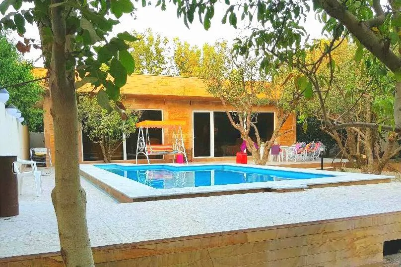 تصویر ۱ - ویلا طلایی سعیدآباد با استخر آبگرم و بیلیارد در  سهیلیه