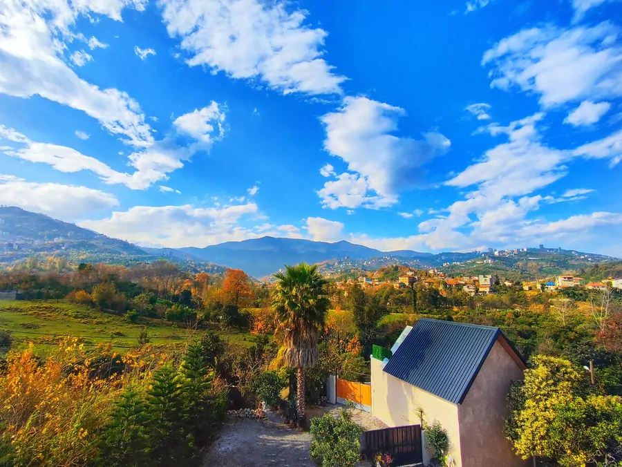 تصویر ۱ - کلبه جنگلی مهر با جکوزی در رامسر