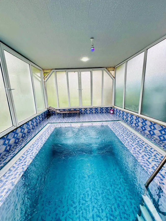 تصویر ۱ - ویلا چوبی دوبلکس سعادت با جکوزی در  ماسال