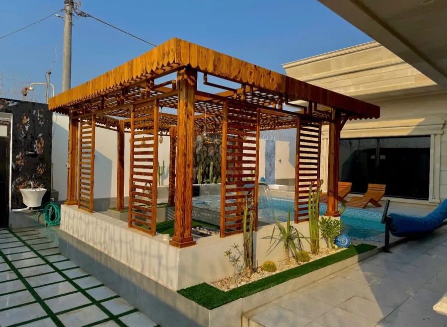 تصویر ۱ - ویلا ویلا دربستی استخر دار صحرا در  قشم