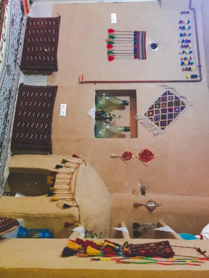 تصویر ۱ - کلبه سرزمین حس در  سپیدان