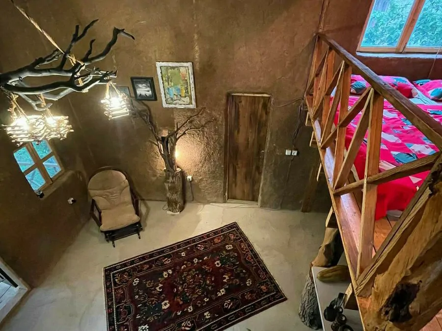 تصویر ۱ - کلبه کلبه فیروزه ای رامسر در  رامسر