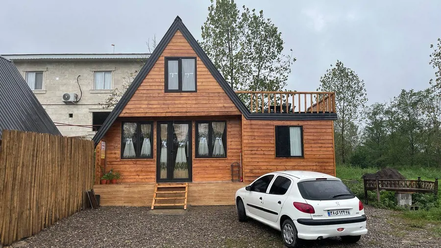 تصویر ۱ - کلبه استخردار آبگرم رود در فومن