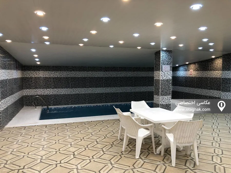 تصویر ۱ - آپارتمان مبله استخردار آبگرم(سانسی)علوی کلا(واحد 2) در  چالوس