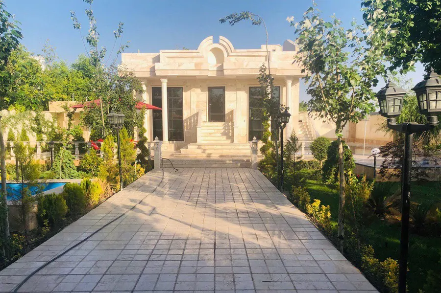 تصویر ۱ - ویلا باغ کوهسار با استخر رو باز در  کردان