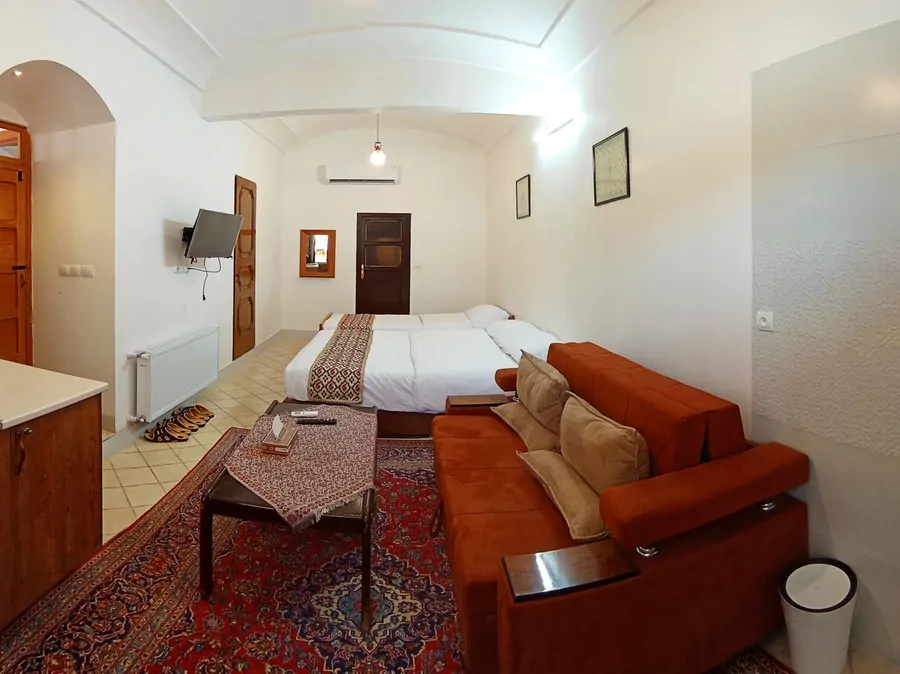 تصویر ۱ - هتل سنتی خانه معمار (همکف) در  کاشان