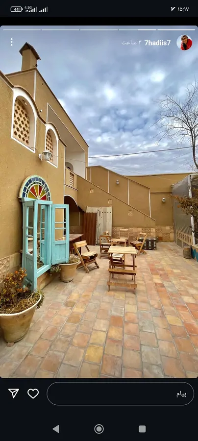 تصویر ۱ - اقامتگاه بوم‌گردی عمارت دواشکوب علویجه  در  نجف آباد