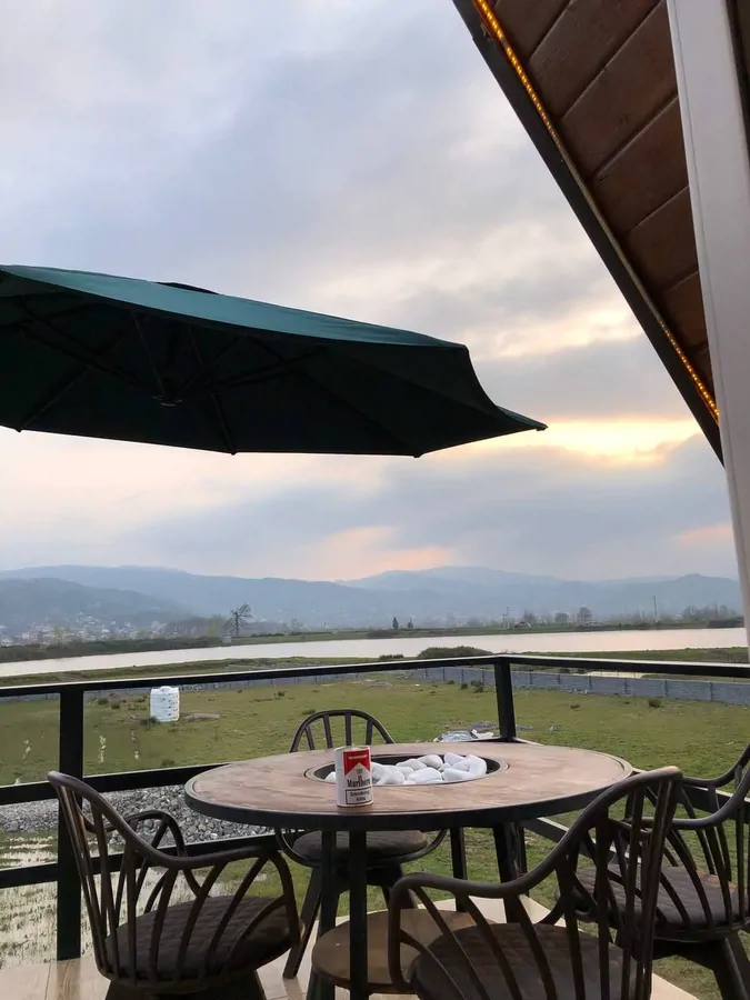 تصویر ۱ - کلبه سوئیسی طبیعت با ویو دریاچه در  سوادکوه