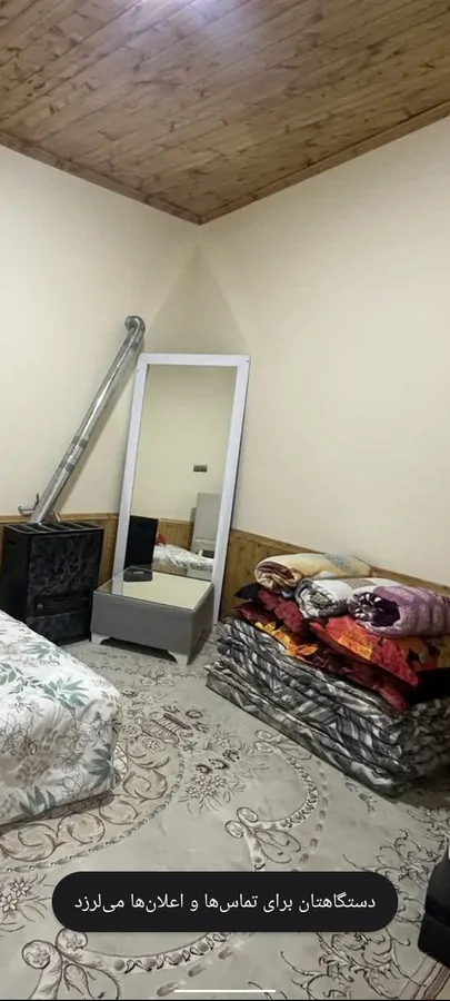 تصویر ۱ - کلبه کلبه جکوزی دار روم در سوادکوه