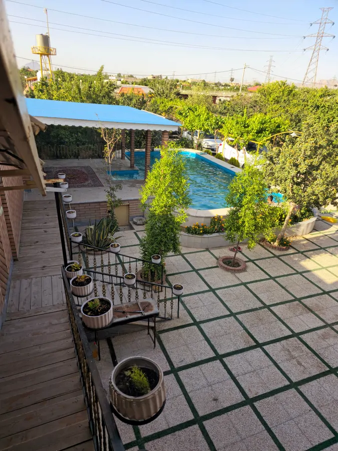 تصویر ۱ - ویلا باغ ویلا دوبلکس استخردار در  فلاورجان