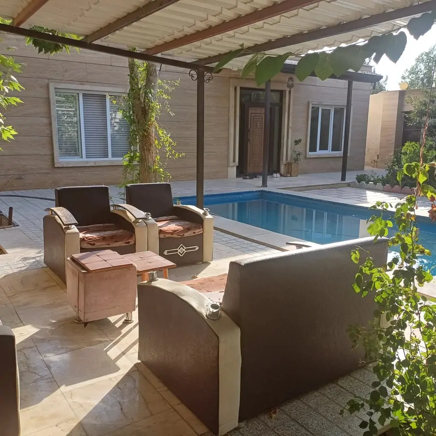 تصویر ۱ - ویلا  استخردار آبگرم ییلاقی بوستان در  کردان