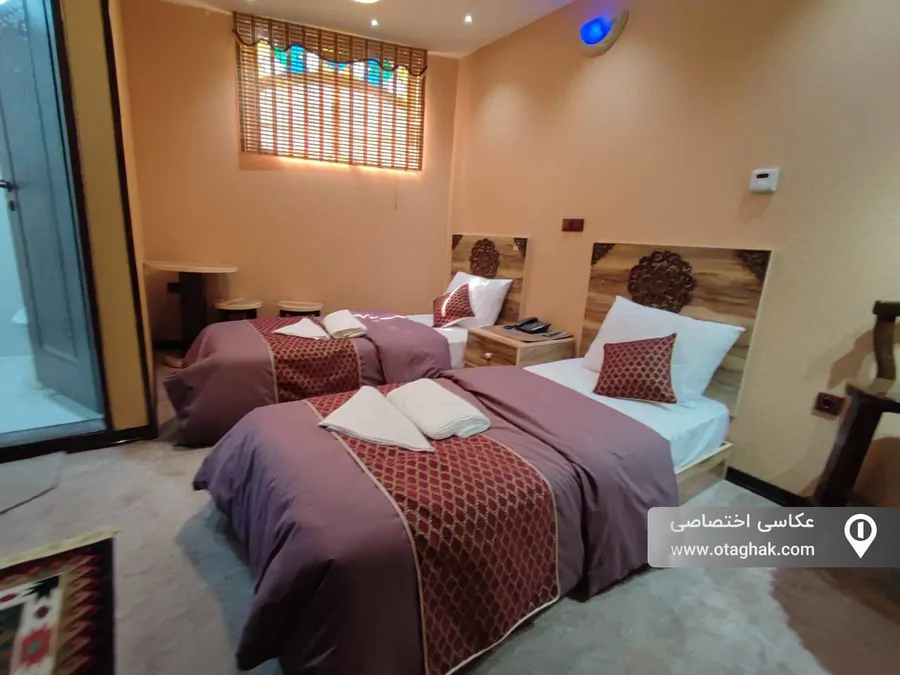 تصویر ۱ - هتل سنتی بهار نارنج حافظ(اتاق دو تخته تویین 2) در  شیراز