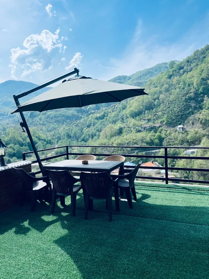 تصویر ۱ - ویلا جنگلی کوه نور با جکوزی در  رامسر