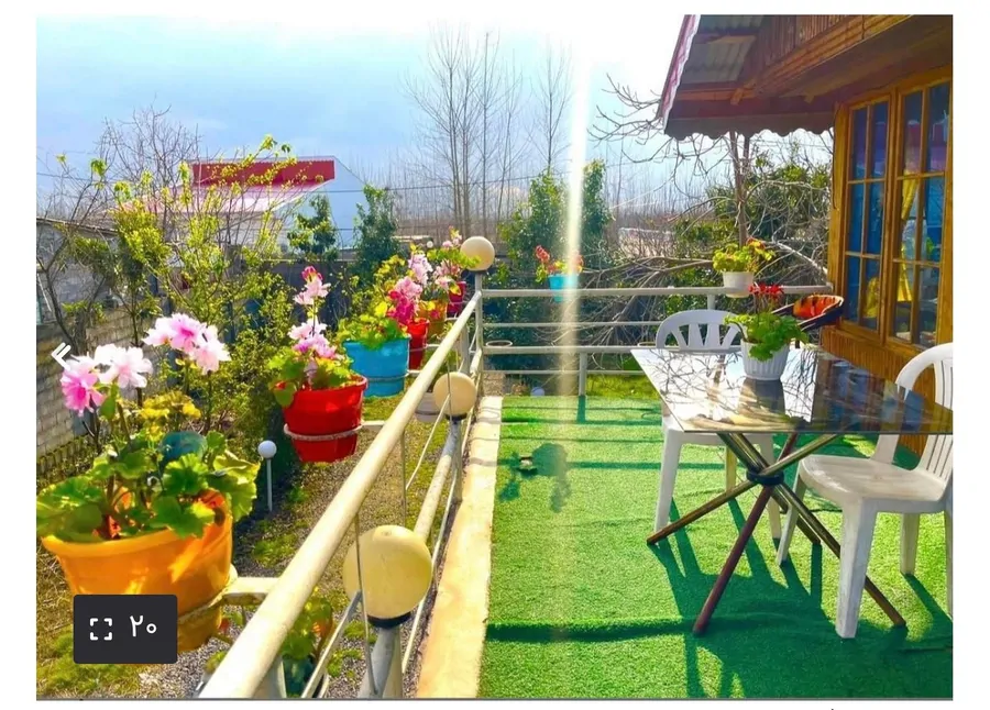تصویر ۱ - کلبه باغ ویلای ماهور در  رشت