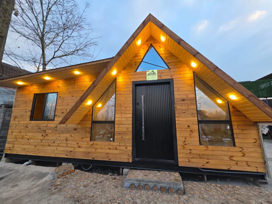 تصویر ۱ - کلبه چوبی حسام (3) با جکوزی در لاهیجان