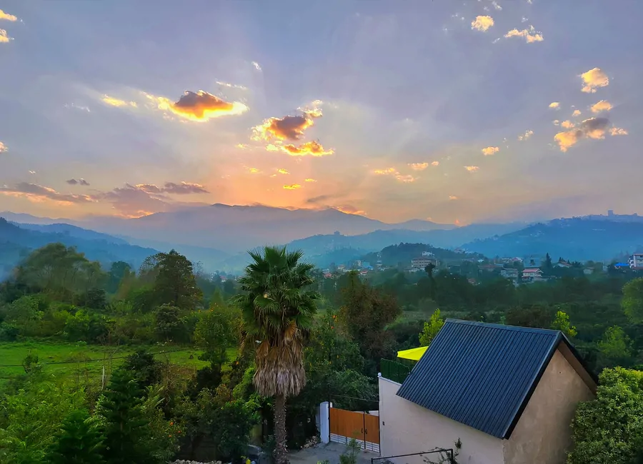تصویر ۱ - کلبه جنگلی مهر با جکوزی  در  رامسر