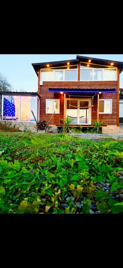 تصویر ۱ - کلبه کلبه چوبی سیمبی با جکوزی در زیراب