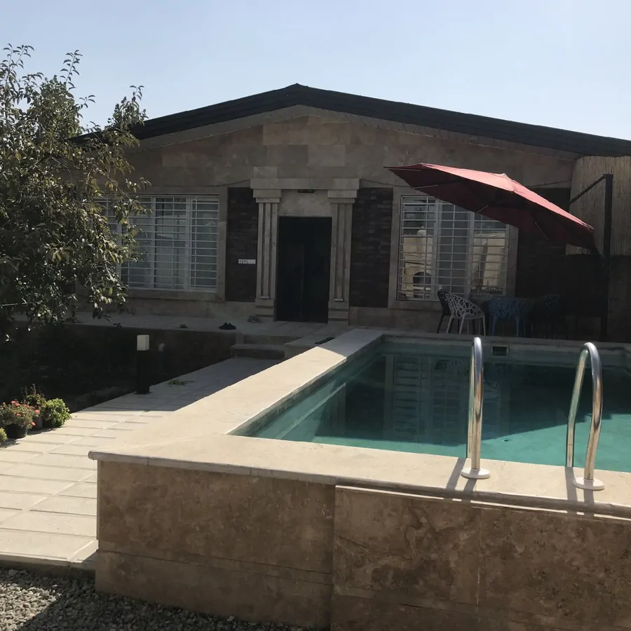 تصویر ۱ - ویلا استخردار آبگرم دوخواب چهارباغ در  کردان