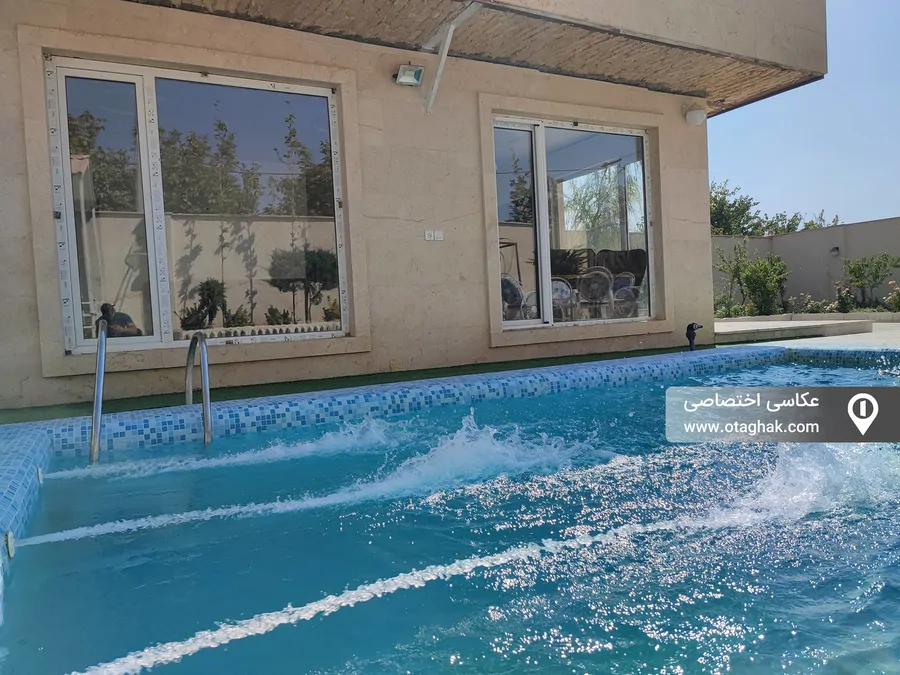 تصویر ۱ - ویلا استخردار آبگرم طباطبایی(کد۷) در  کردان