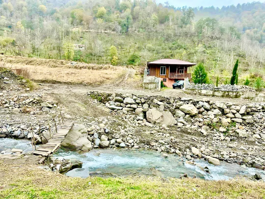 تصویر ۱ - کلبه مرتضی در سوادکوه