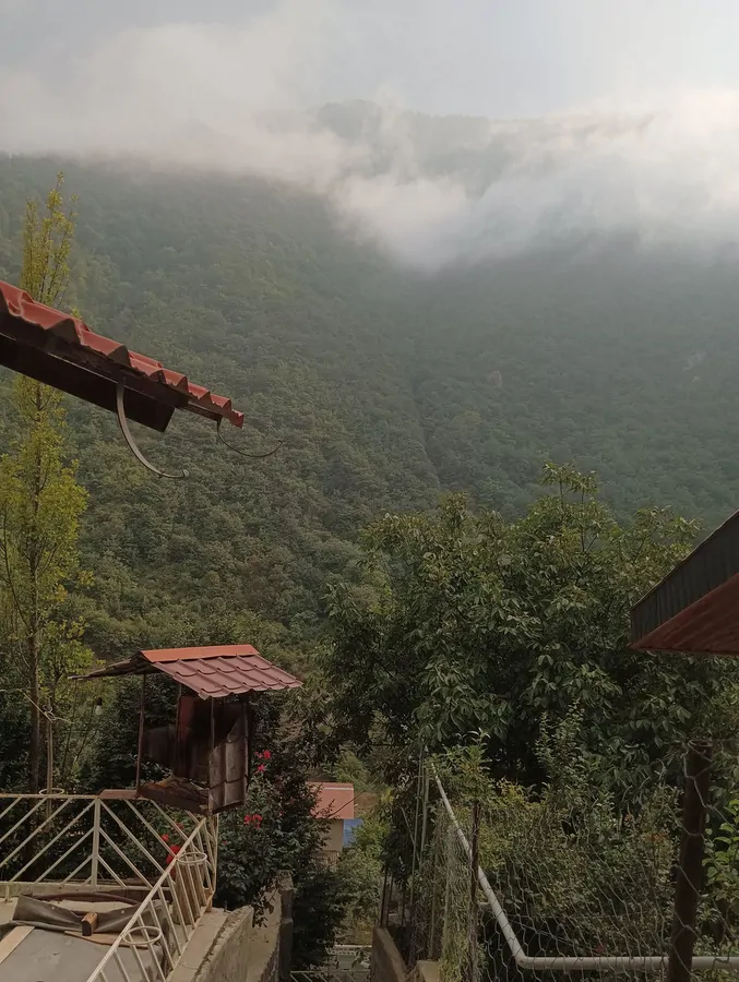 تصویر ۱ - روستایی و عشایری اقامتگاه مه و جنگل در  سه هزار شهسوار 