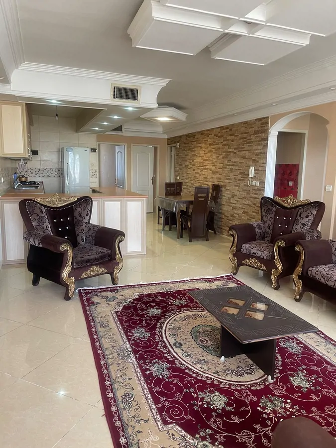 تصویر ۱ - آپارتمان مبله آسایش (5) در شهرک راه آهن در تهران