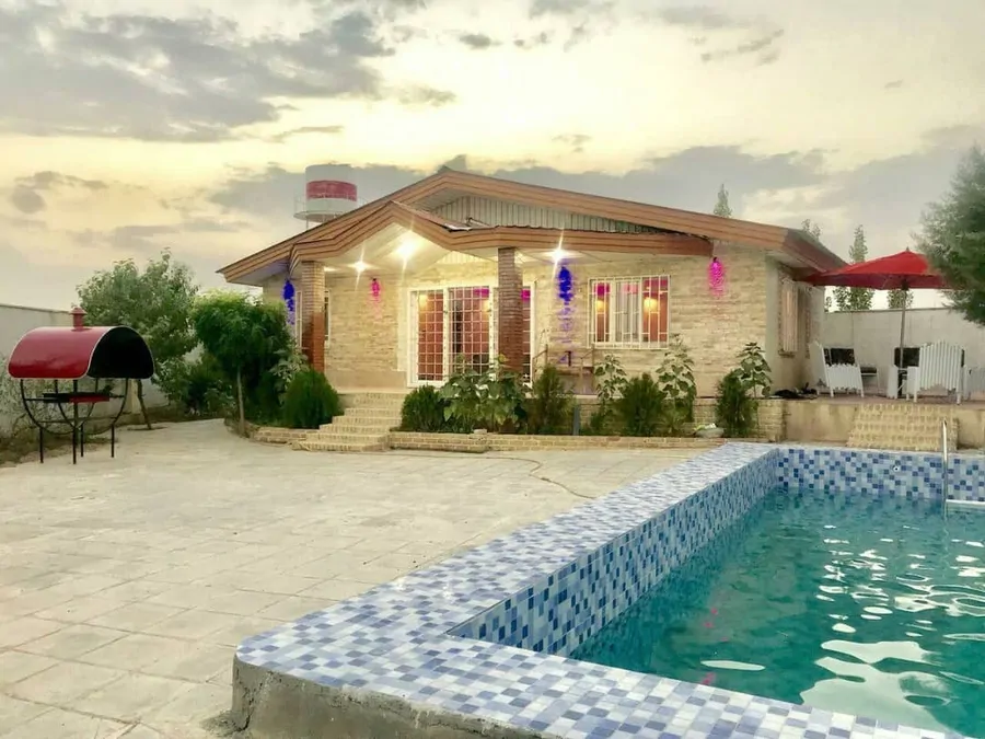 تصویر ۱ - ویلا زرین بااستخر تابستانی در  کردان