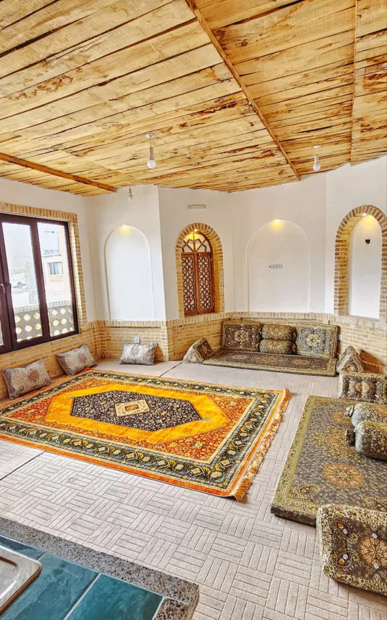 تصویر ۱ - کلبه اقامتگاه بومگردی مزرعه لیماره در کاشان