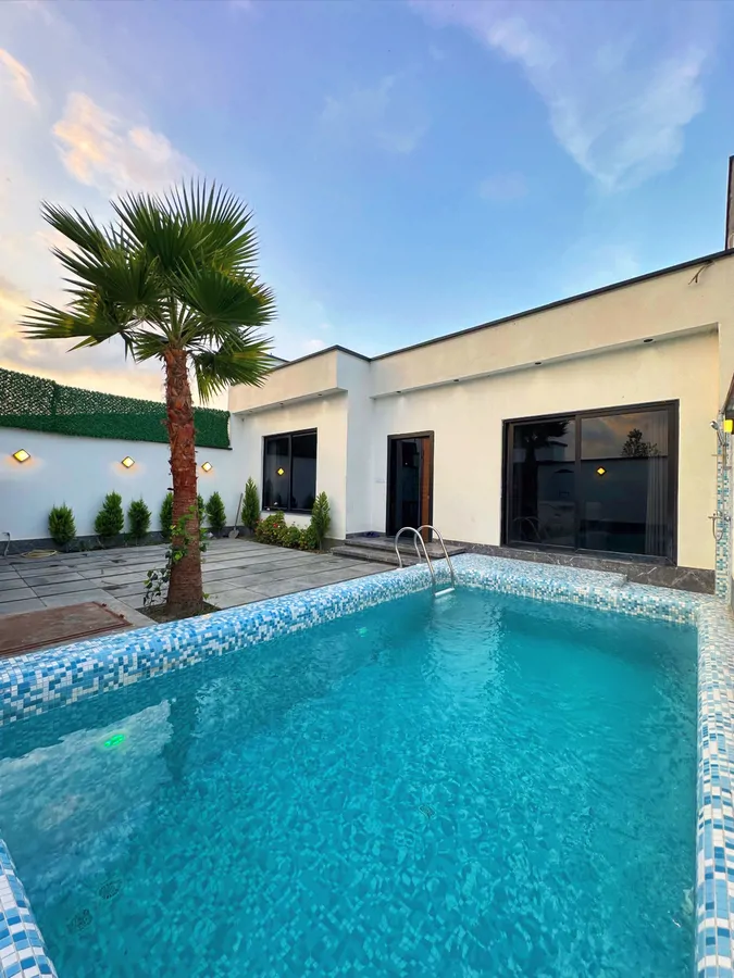 تصویر ۱ - ویلا استخردار آبگرم صدف سفید در  سرخ رود