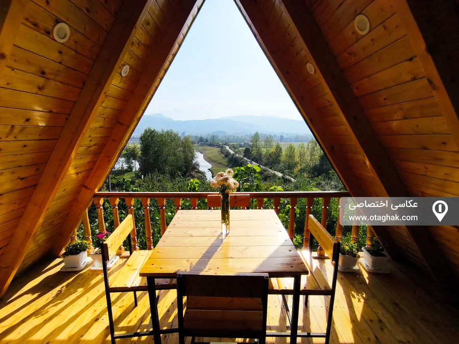 تصویر ۱ - کلبه سوئیسی معروف در سوادکوه