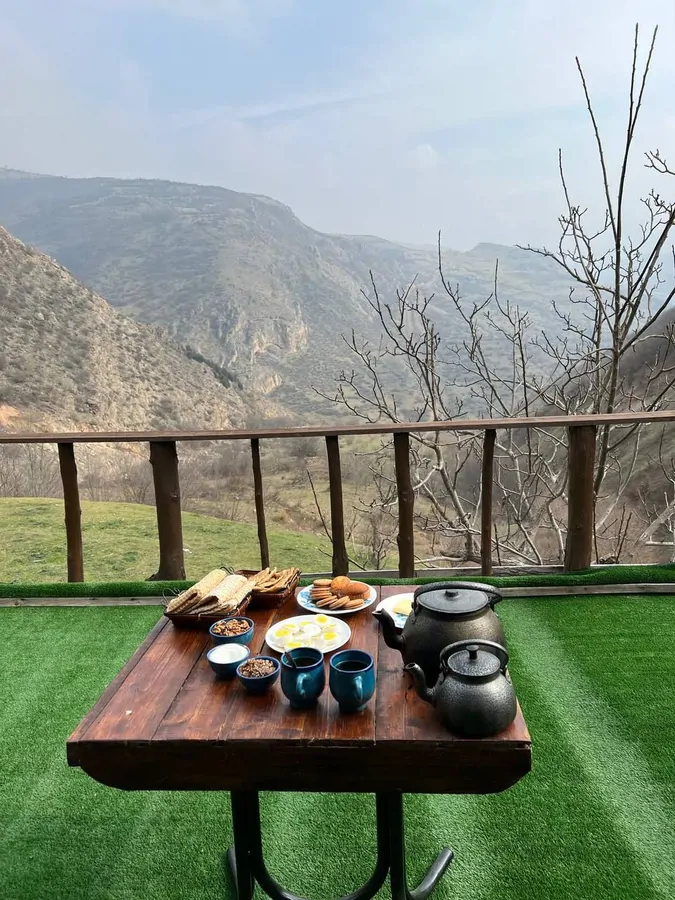 تصویر ۱ - کلبه کلبه اشیانه امن در  رودبار