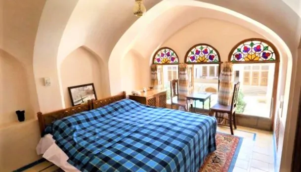 تصویر ۱ - اقامتگاه بوم‌گردی مهینستان راهب (دو نفره ۱) در  کاشان
