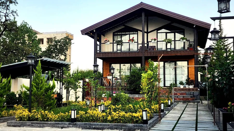 تصویر ۱ - ویلا دوبلکس چوبی بنفشه در  ماسال