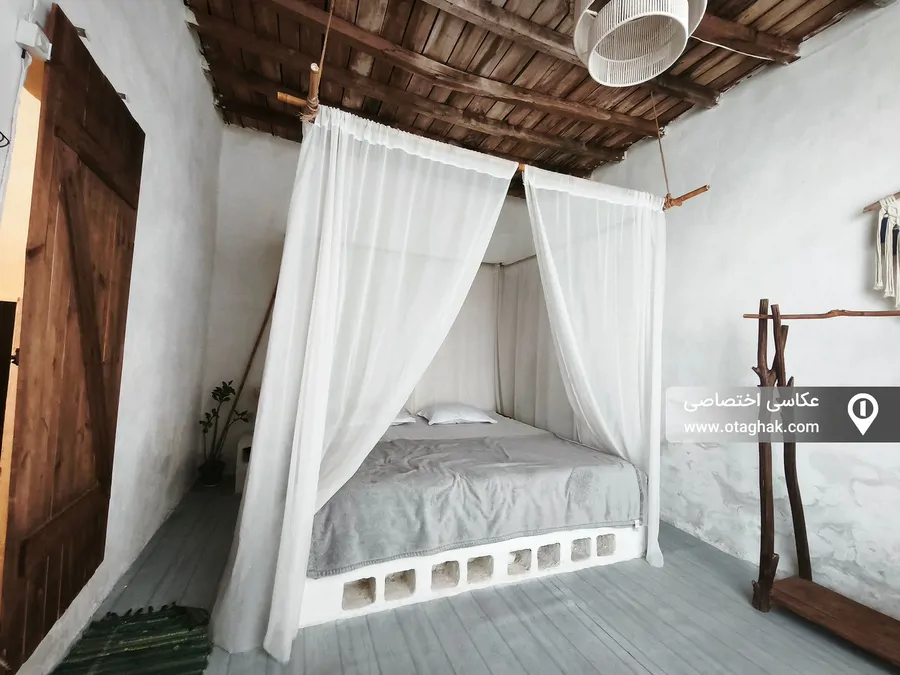 تصویر ۱ - اقامتگاه بومگردی بَپ گَپو (اتاق ساحل مفنق) در هرمز