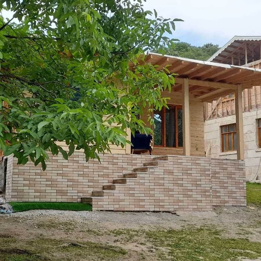 تصویر ۱ - کلبه گردو در  ماسال