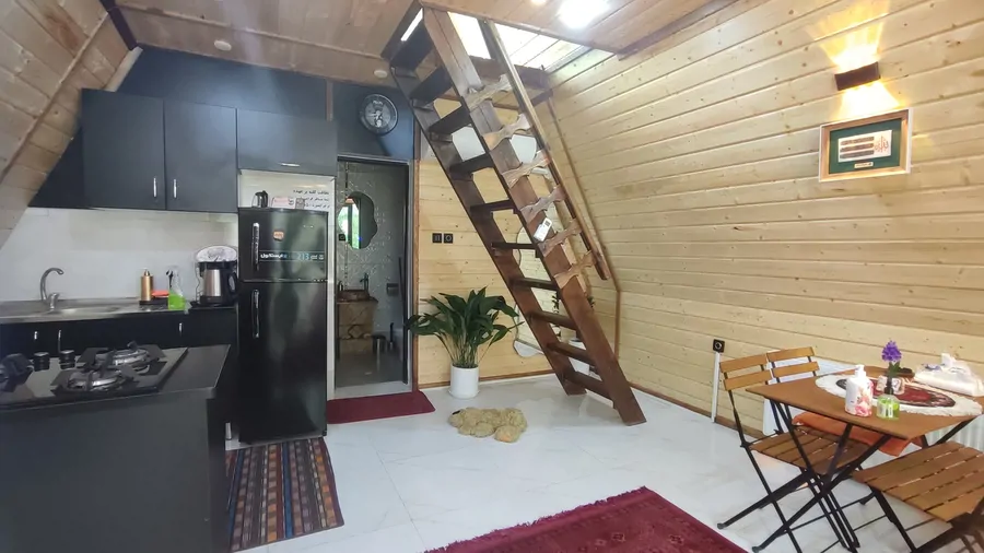 تصویر ۱ - کلبه کلبه آرامش جکوزی دار در  رشت