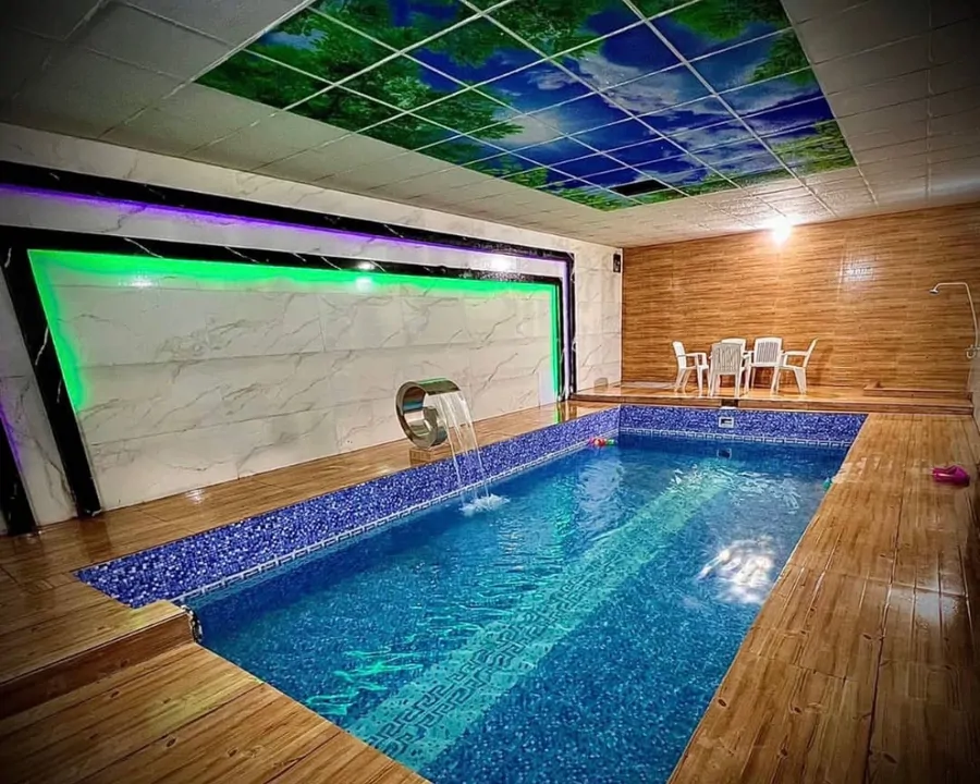 تصویر ۱ - ویلا استخردار آبگرم (۷۷۷) با بیلیارد در سهیلیه