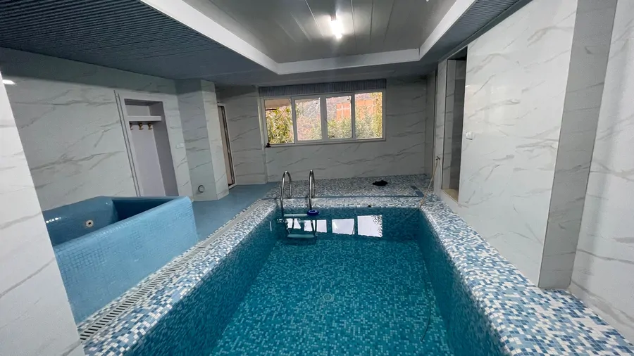 تصویر ۱ - اقامتگاه بومگردی اقامتگاه چوبینه استخر دار جنگلی در علی آباد کتول