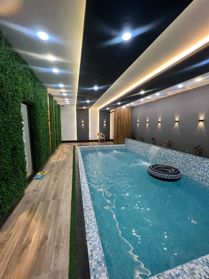 تصویر ۱ - ویلا استخردار آبگرم رامجین با فوتبال دستی در سهیلیه