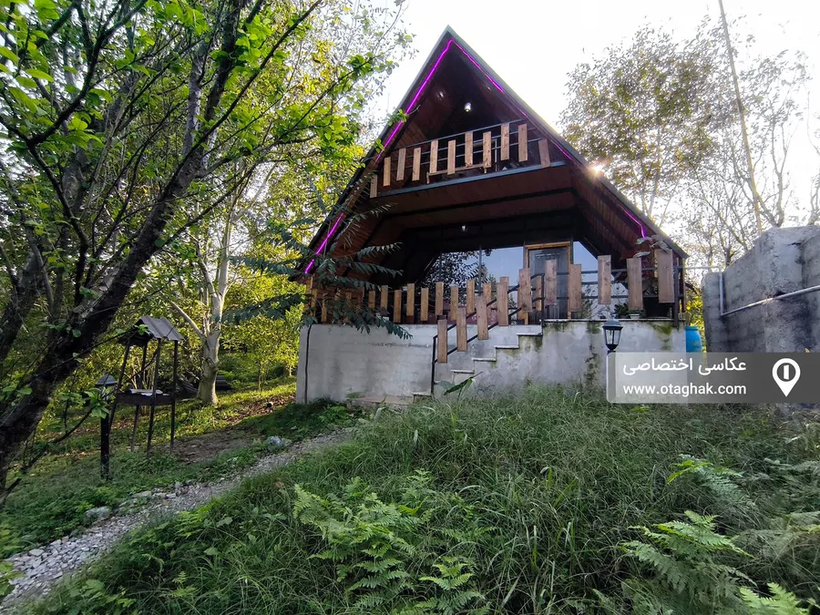 تصویر ۱ - کلبه سوئیسی نیما در سوادکوه