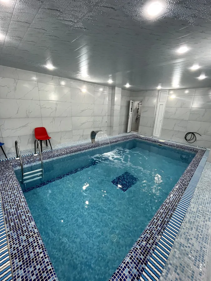 تصویر ۱ - ویلا استخردار آبگرم آسمان در خمام