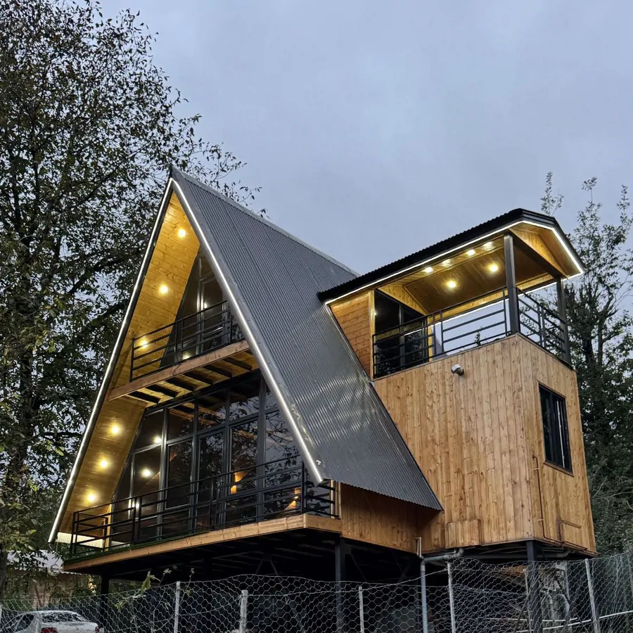 تصویر ۱ - کلبه سوئیسی مین کوه در ماسال