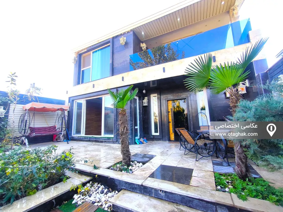 تصویر ۱ - ویلا استخردار آبگرم عمارت روشا با بیلیارد در  کردان