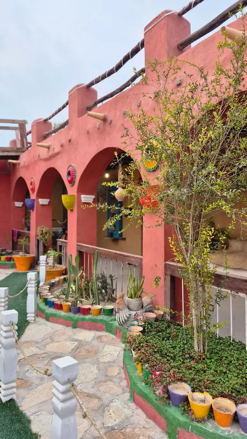 تصویر ۱ - اقامتگاه بوم‌گردی فضایی (1) در  کنگان