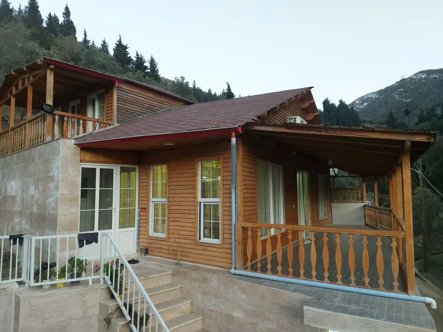 تصویر ۱ - کلبه  چوبی کلشتر در  رودبار